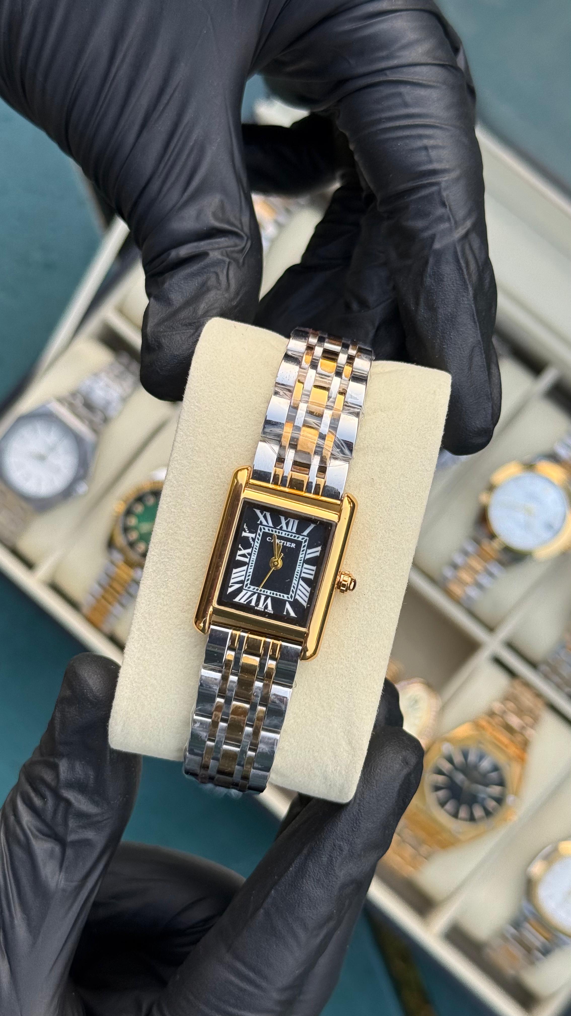 Cartier | Golden Black Double Tone  | Master Quality