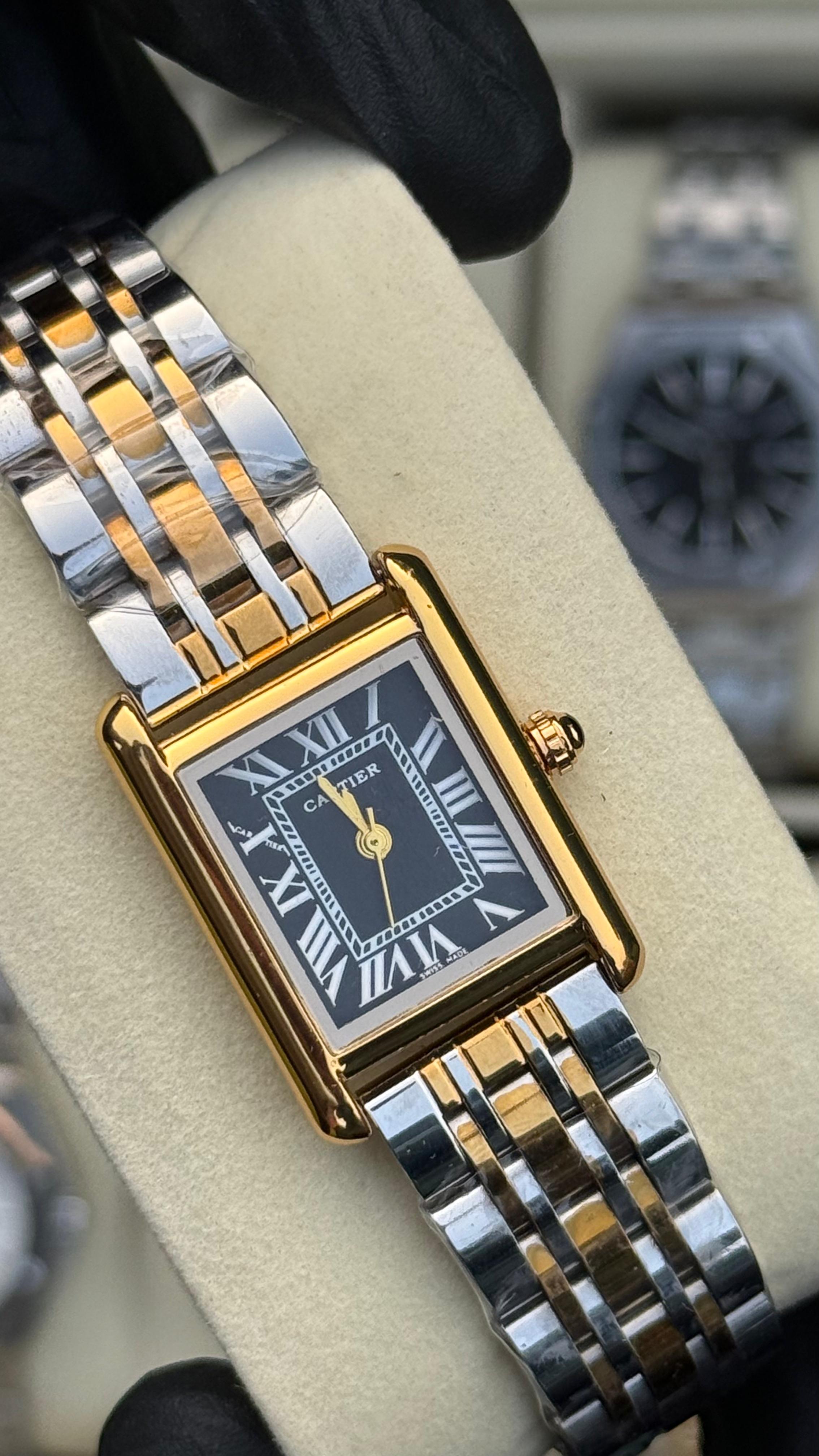 Cartier | Golden Black Double Tone  | Master Quality