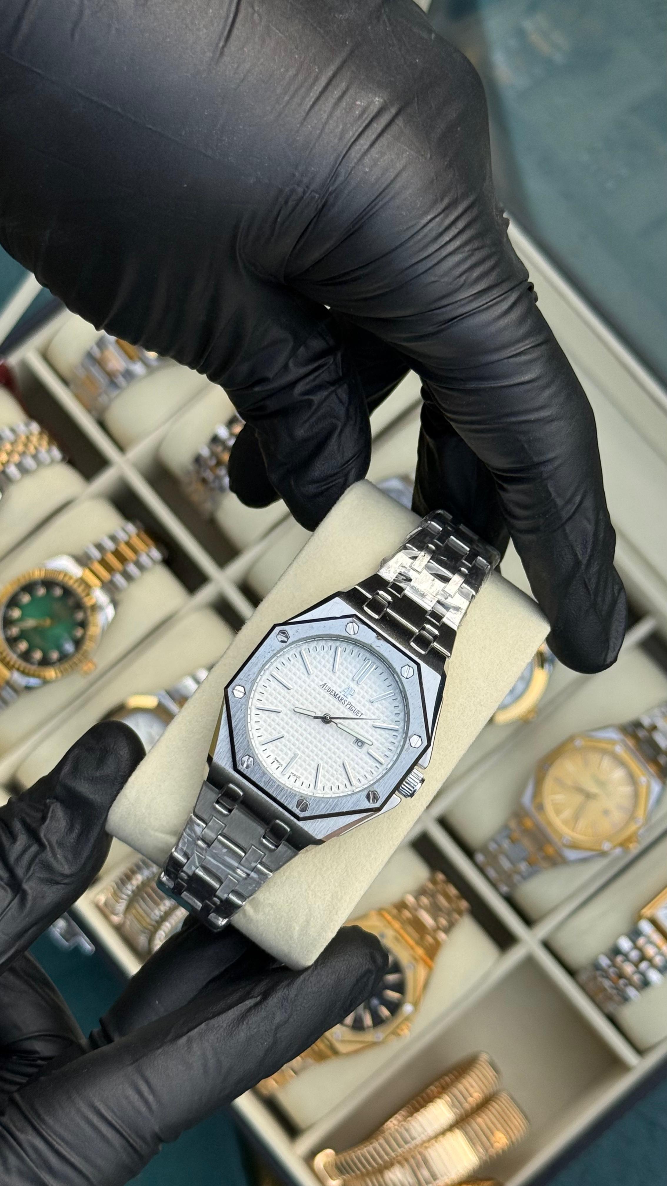 Audemars Piguet | Silver Chain White Dial | Master Quality