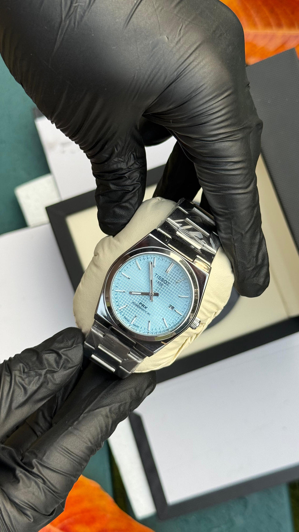 Tissot PRX 1853 | Tiffany Silver | Premium Quality