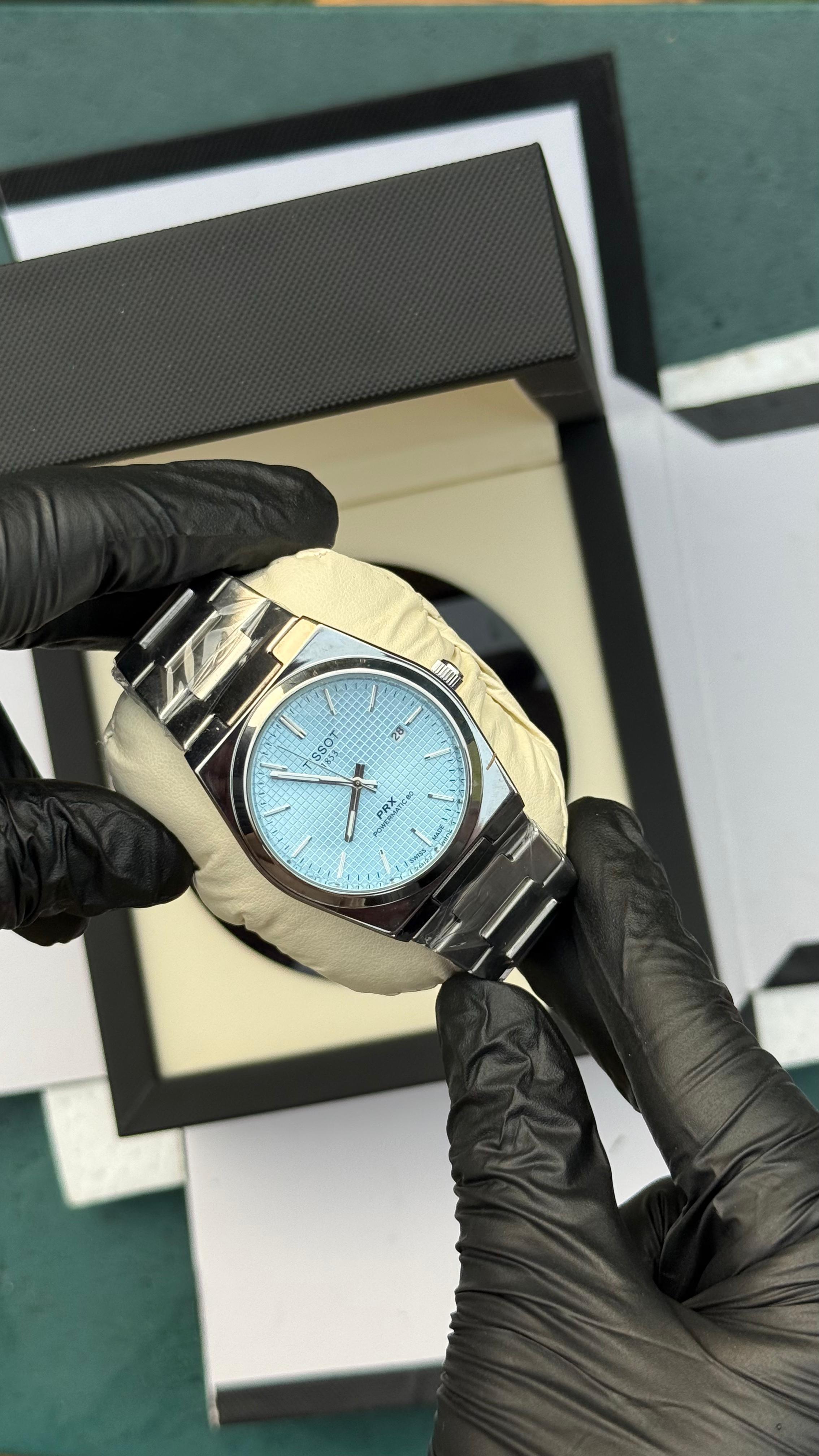 Tissot PRX 1853 | Tiffany Silver | Premium Quality