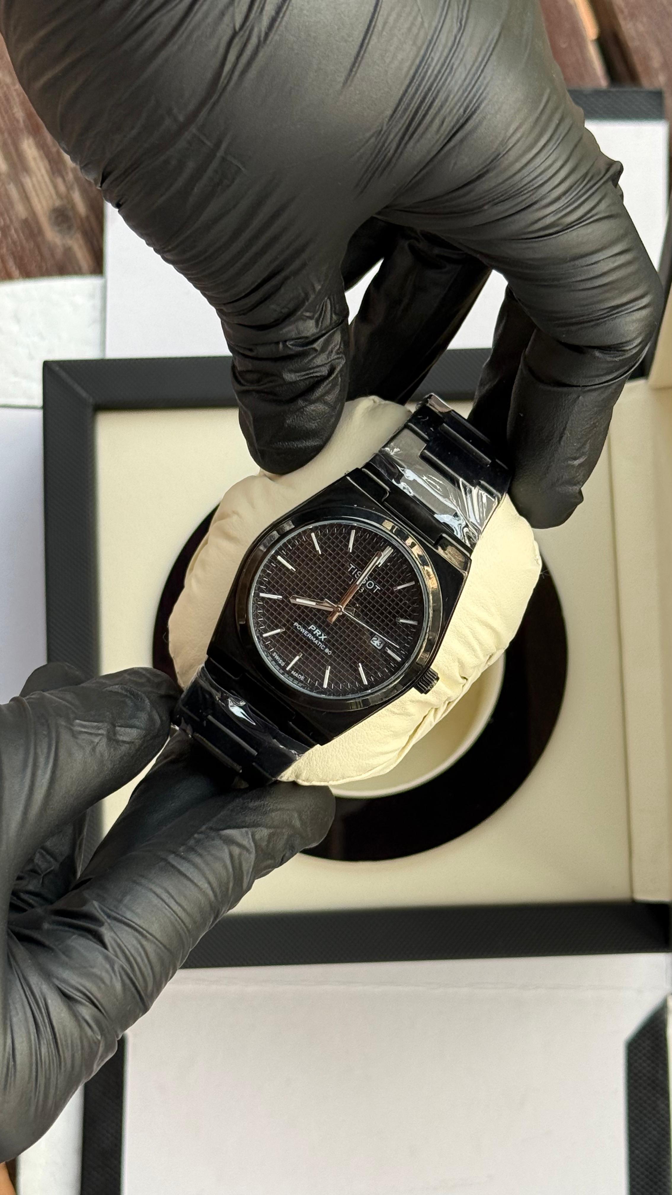 Tissot PRX 1853 | All Black Pattern | Premium Quality