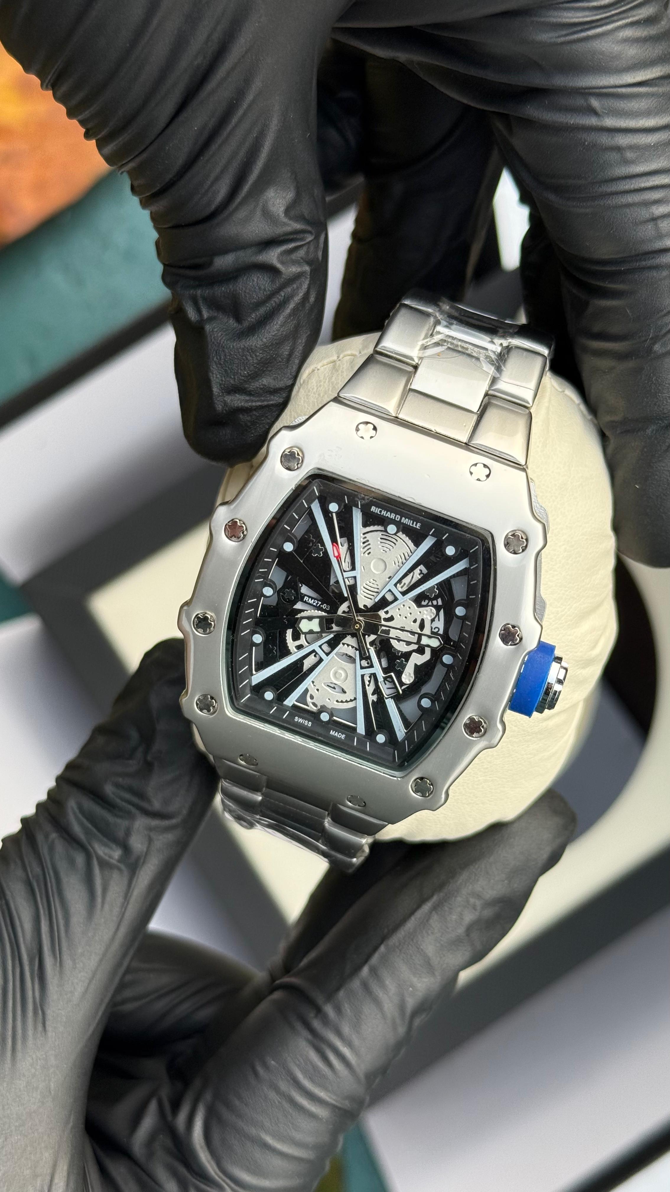 Richard Mille | Silver Black | Premium Quality