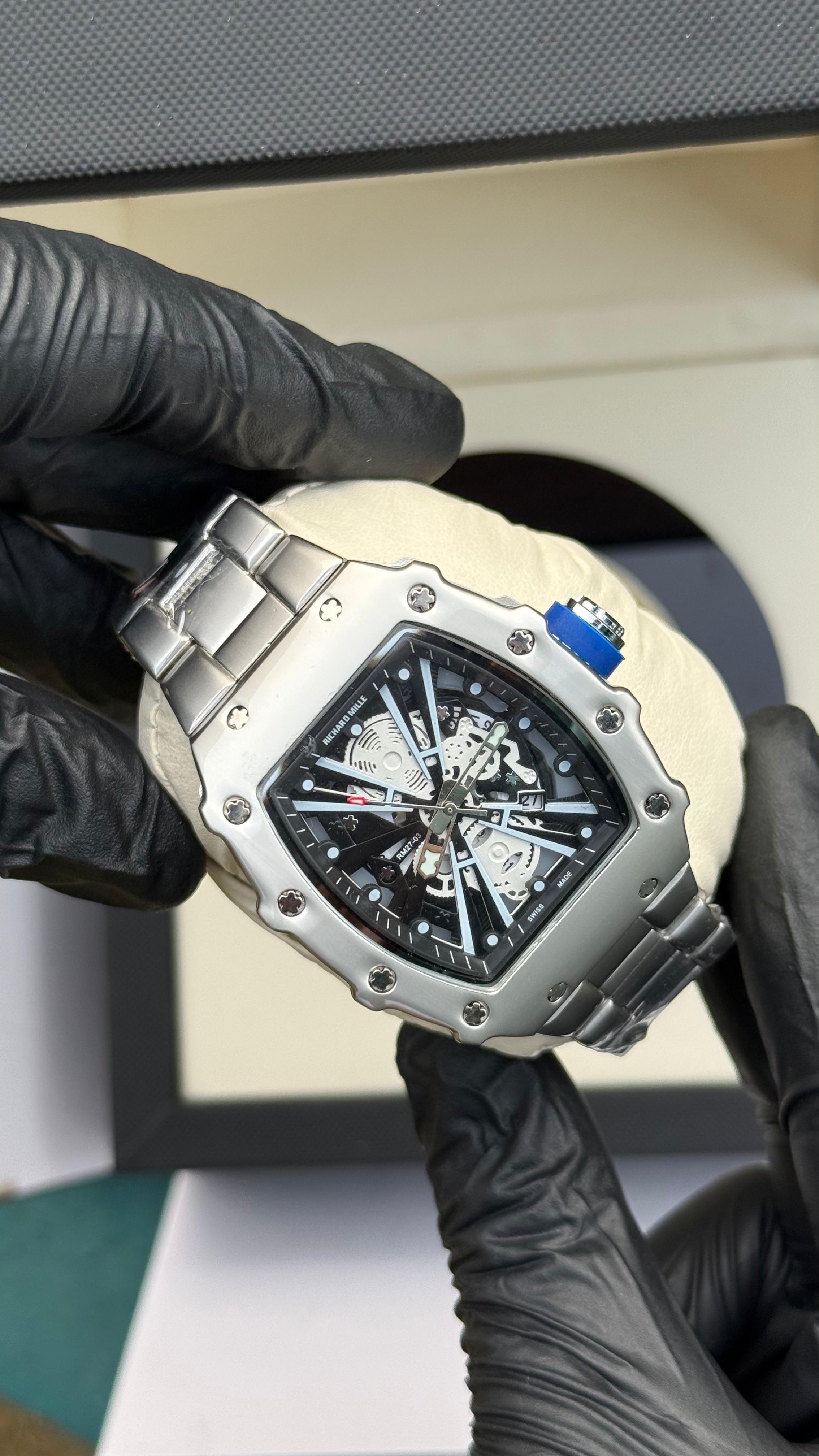 Richard Mille | Silver Black | Premium Quality