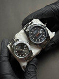 Rolex Couple Watch | Silver Black | Premium Quality