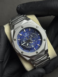 Hublot Diamond Chain | Silver Blue | Premium Quality