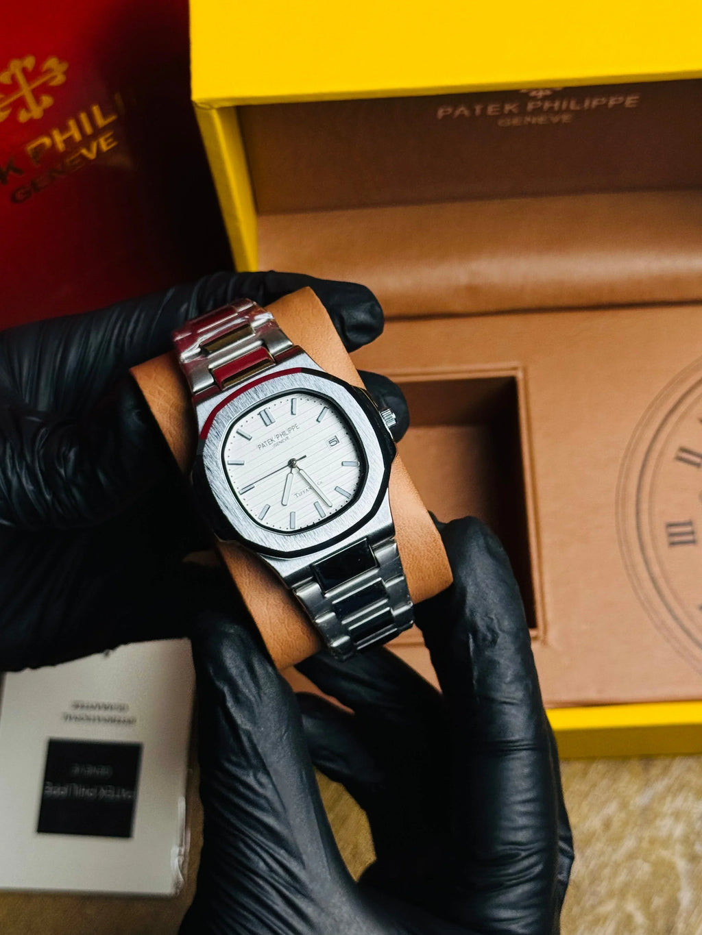 Patek Philippe Geneve | Silver White | Premium Quality