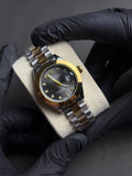 Rolex Oyster | Chocolaty Dial Double Tone Chain | Master Quality