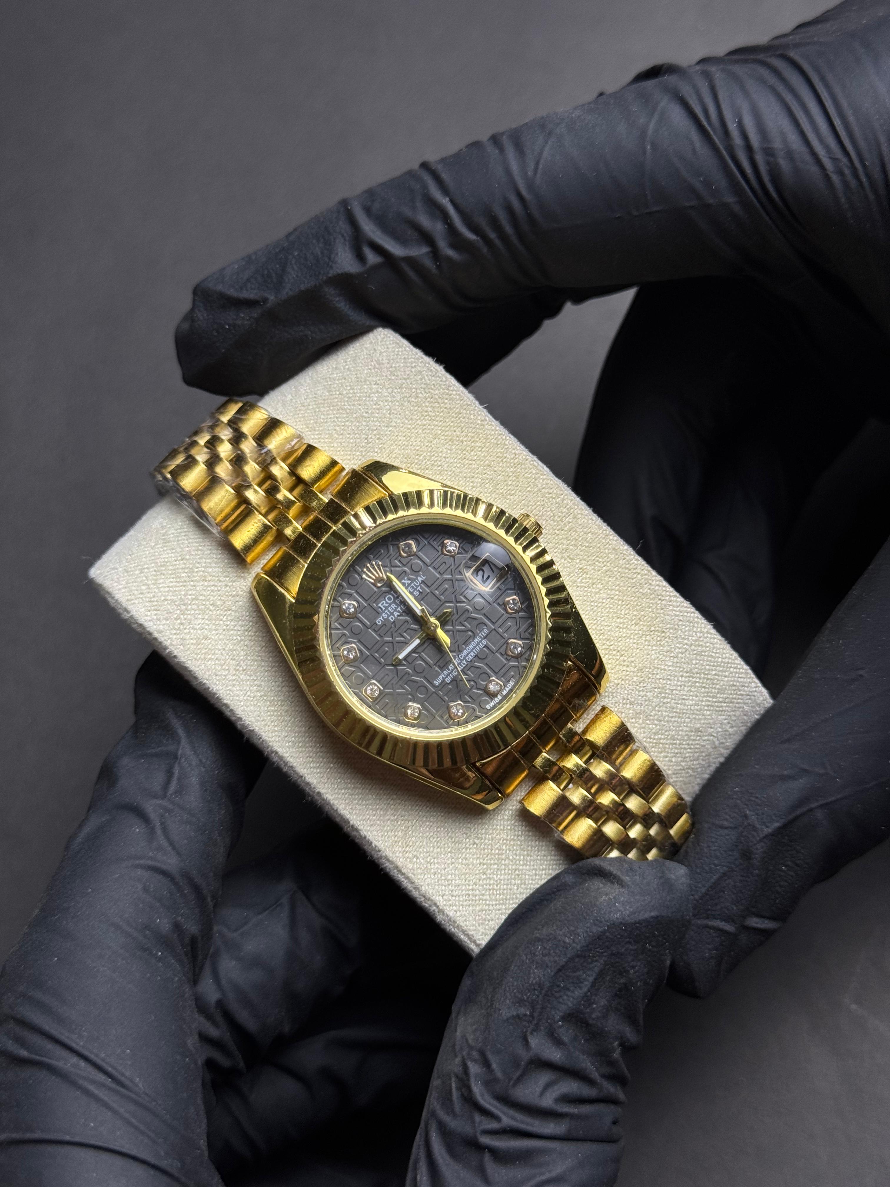 Rolex Oyster | Golden Black | Master Quality