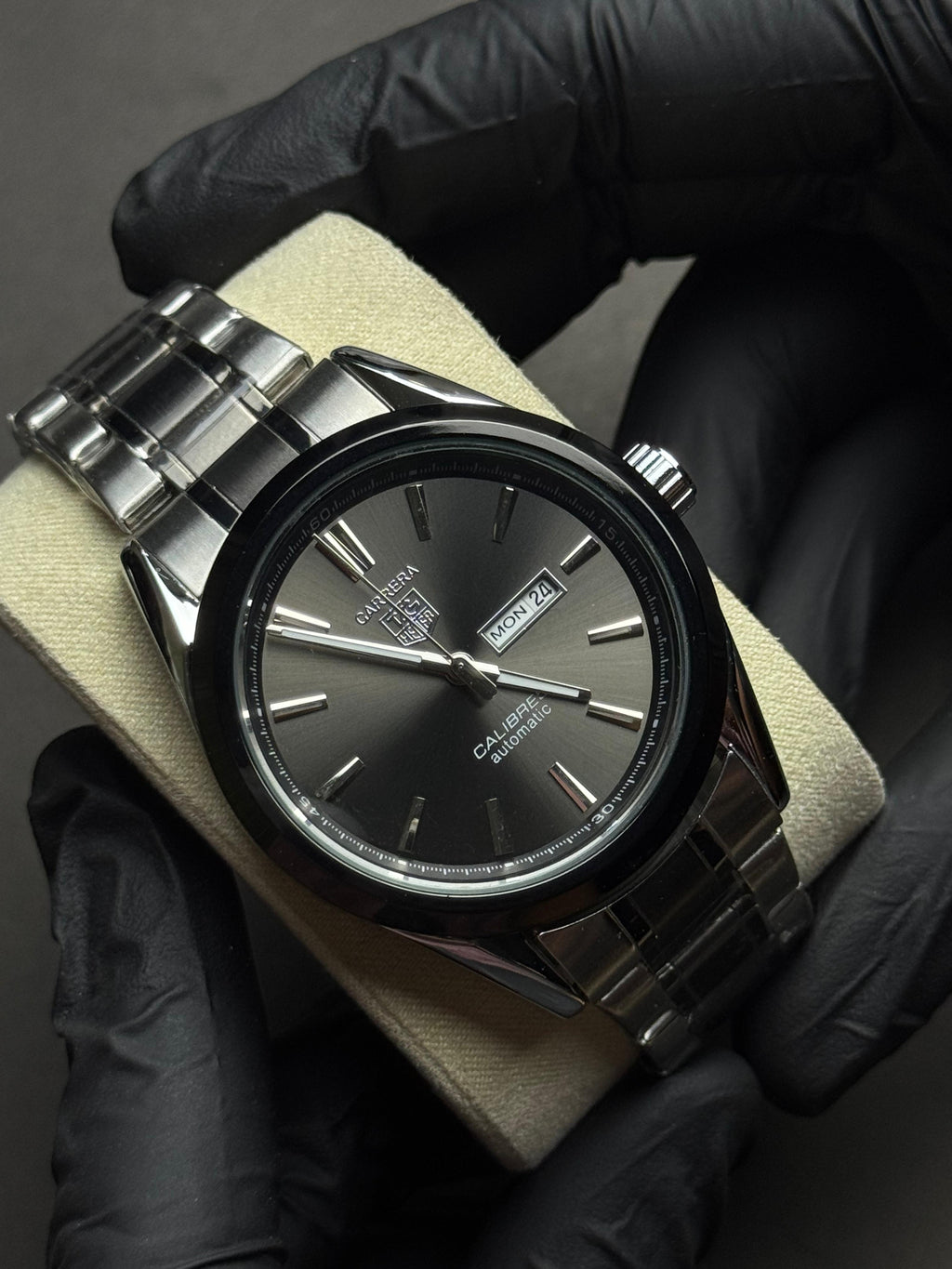 Tag Heurer | Silver Chain Grey Dial | Premium Quality